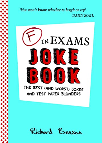 F In Exams Joke Book By Richard Benson Compiler New Paperback 15 Blackwell S F In Exams Joke Book By Richard Benson Compiler New Paperback 15 Blackwell S