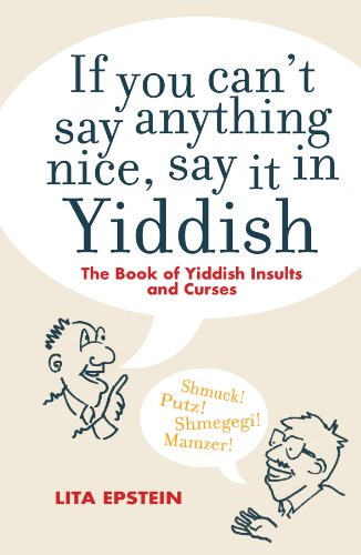 If you Can't Say Something Nice Say it in Yiddish (9781849544160) by Lita Epstein