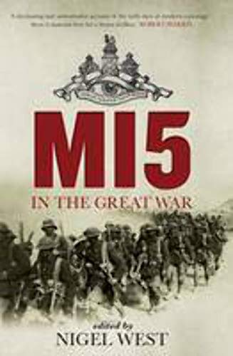 9781849546706: MI5 in the Great War