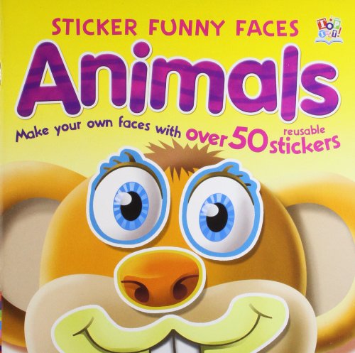 Stock image for Funny Animals (Sticker Funny Faces) for sale by WorldofBooks
