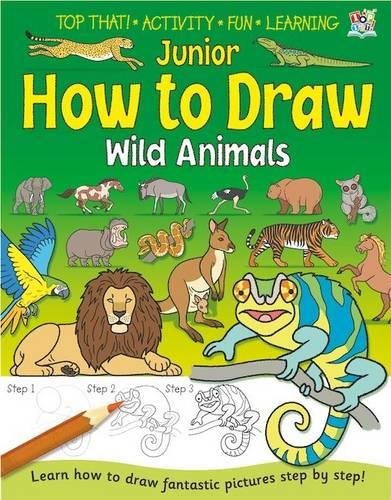 Beispielbild fr Junior How to Draw - Wild Animals zum Verkauf von WorldofBooks