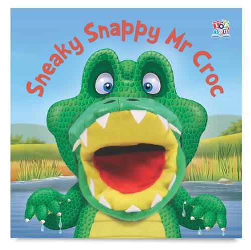 Stock image for Sneaky Snappy Mr Croc (Hand Puppet Books) for sale by AwesomeBooks