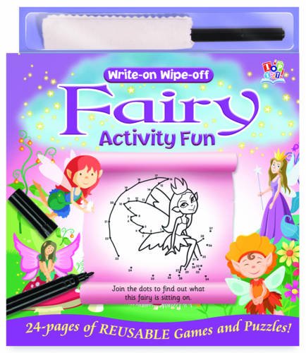 Stock image for Draw on Wipe off Activity Book - Fairies (Write on Wipe Off Activity Fun) for sale by Pearlydewdrops