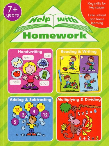 Stock image for Help with Homework: Handwriting; Reading and Writing; Adding and Subtracting; Multiplying and Dividing for sale by Orbiting Books