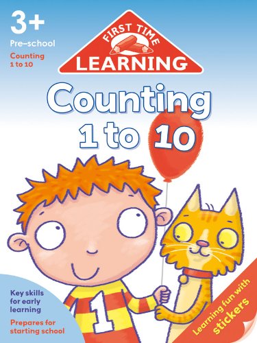 Beispielbild fr First Time Learning Counting 1 To 10 zum Verkauf von WorldofBooks