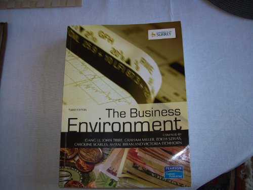 Imagen de archivo de The Business Environment Third Edition a la venta por Brit Books