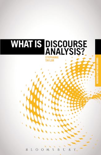 Beispielbild fr What Is Discourse Analysis? zum Verkauf von Chiron Media