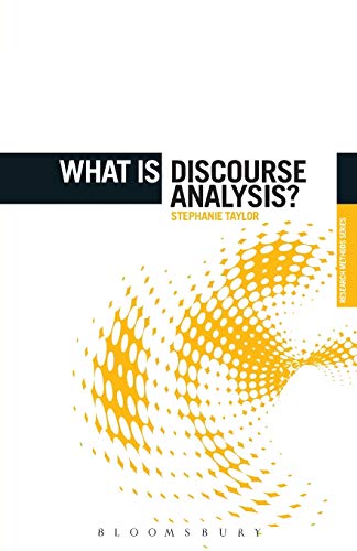 9781849669030: What is Discourse Analysis? (The 'What is?' Research Methods Series)