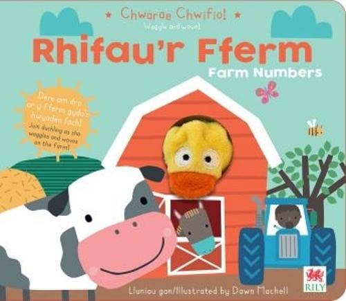 Stock image for Rhifau'r Fferm / Farm Numbers for sale by Revaluation Books