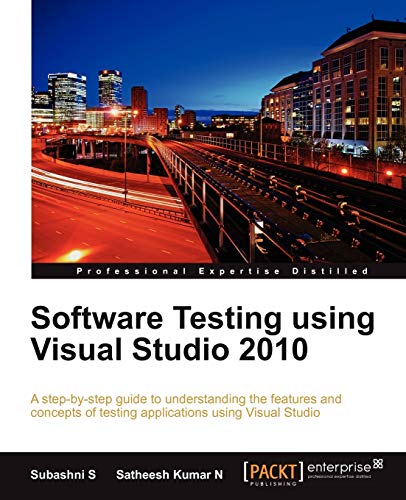 9781849681407: Software Testing Using Visual Studio 2010