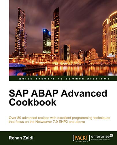 Beispielbild fr Sap Abap Advanced Cookbook zum Verkauf von HPB-Red