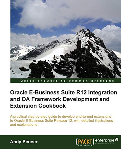 Beispielbild fr Oracle E-Business Suite R12 Integration and OA Framework Development and Extension Cookbook zum Verkauf von Ria Christie Collections