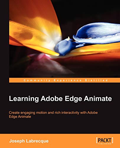 Imagen de archivo de Learning Adobe Edge Animate a la venta por Better World Books
