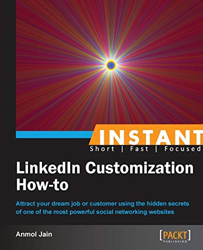 9781849694247: Linkedin Customization How to