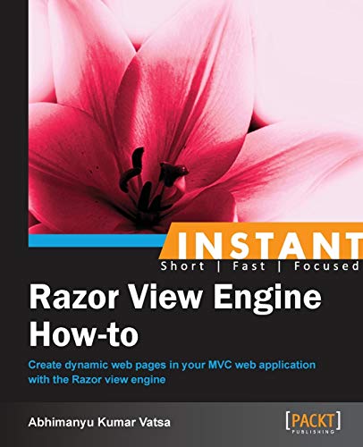 9781849696302: Instant Razor View Engine How-to