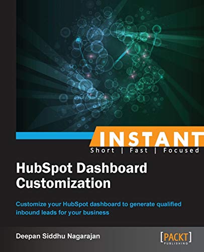 Beispielbild fr Instant Hubspot Dashboard Customization zum Verkauf von WorldofBooks