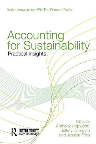 9781849710671: Accounting for Sustainability