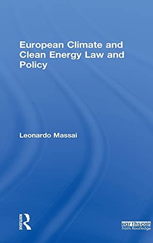 9781849712033: European Climate and Clean Energy Law and Policy