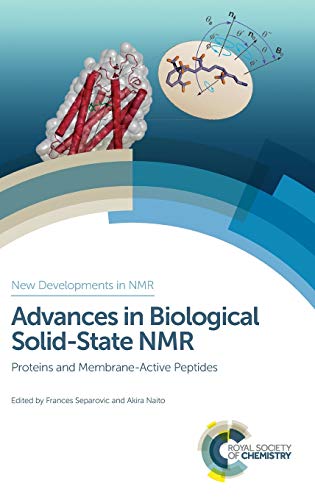 Imagen de archivo de Advances In Biological Solid-State Nmr: Proteins And Membrane-Active Peptides a la venta por Basi6 International