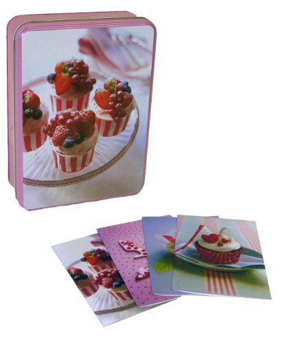 9781849750714: Cupcakes & Cookies Tinned Notecards