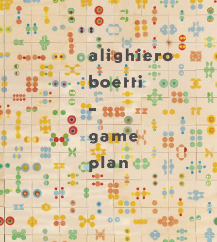9781849760089: Alighiero Boetti Game Plan /anglais