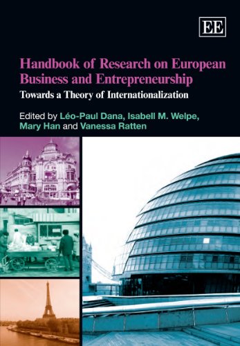 Imagen de archivo de Handbook of Research on European Business and Entrepreneurship: Towards a Theory of Internationalization a la venta por Bookmonger.Ltd