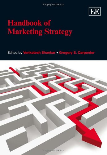 Beispielbild fr Handbook of Marketing Strategy (Research Handbooks in Business and Management series) zum Verkauf von Phatpocket Limited