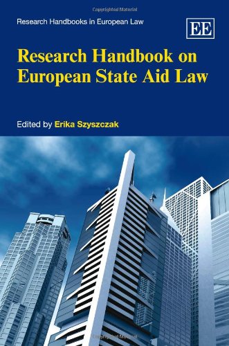 9781849802741: Research Handbook on European State Aid Law