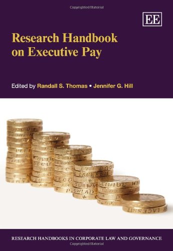 Imagen de archivo de RESEARCH HANDBOOK ON EXECUTIVE PAY a la venta por Basi6 International