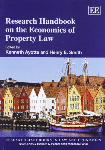 Beispielbild fr Research Handbook on the Economics of Property Law zum Verkauf von Blackwell's