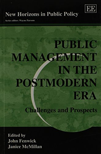 9781849807722: Public Management in the Postmodern Era: Challenges and Prospects