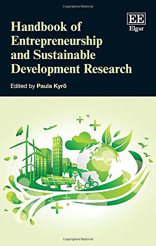 Beispielbild fr Handbook of Entrepreneurship and Sustainable Development Research (Research Handbooks in Business and Management series) zum Verkauf von Books From California