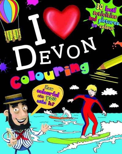 Beispielbild fr I Love Devon Colouring zum Verkauf von WorldofBooks