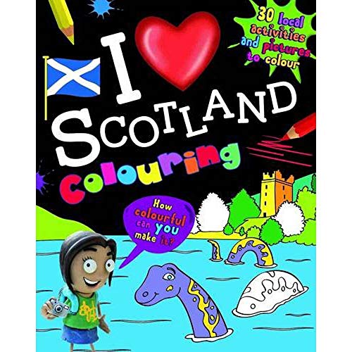 Beispielbild fr I Love Scotland Colouring Book (Hometown World) zum Verkauf von WorldofBooks