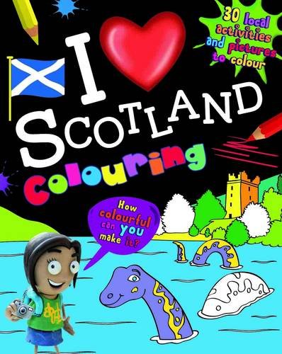 Stock image for I Love Scotland Colouring Book (Hometown World) for sale by WorldofBooks