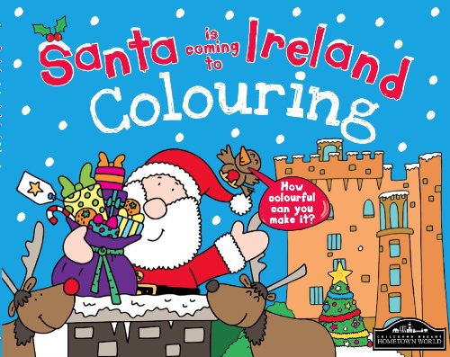 Beispielbild fr Santa is Coming to Ireland Colouring (Santa Colouring Book) zum Verkauf von WorldofBooks