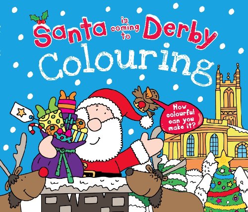 9781849939294: Santa Is Coming to Derby Colouring Book (Santa Colouring Book)