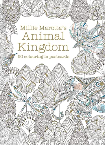 Beispielbild fr Millie Marotta's Animal Kingdom Postcard Box: 50 beautiful cards for colouring in: 7 zum Verkauf von WorldofBooks