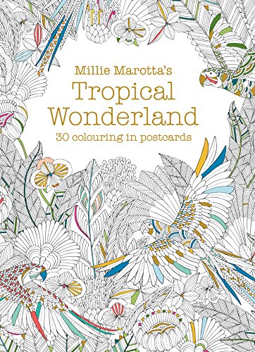 Beispielbild fr Millie Marotta's Tropical Wonderland Postcard Book: 30 beautiful cards for colouring in: 13 zum Verkauf von WorldofBooks