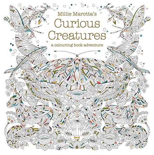 Imagen de archivo de Millie Marotta's Curious Creatures: a colouring book adventure: 4 a la venta por WorldofBooks