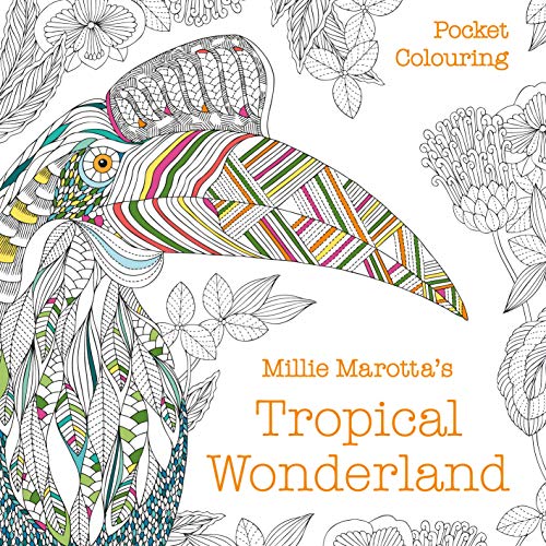 Imagen de archivo de Millie Marotta's Tropical Wonderland Pocket Colouring a la venta por WorldofBooks
