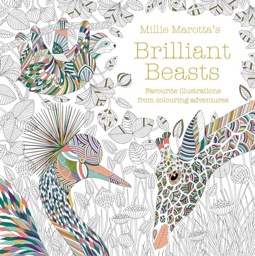 Stock image for Millie Marottas Brilliant Beasts: A collection for colouring adventures for sale by Seattle Goodwill