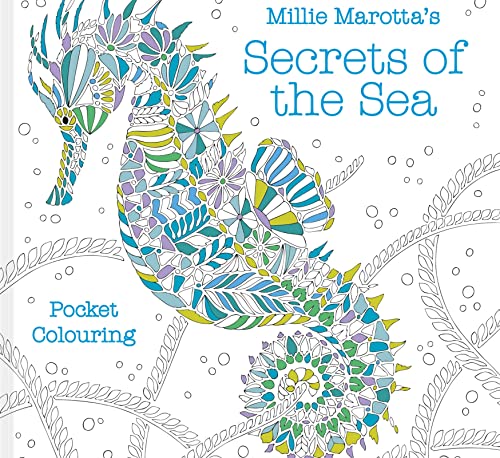 Beispielbild fr Millie Marotta's Secrets of the Sea Pocket Colouring zum Verkauf von Blackwell's