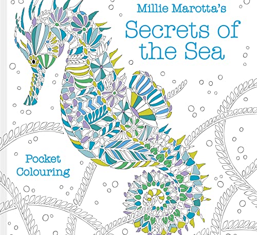 Imagen de archivo de Millie Marotta's Secrets of the Sea: Pocket Colouring a la venta por HPB Inc.