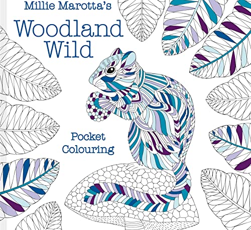 Beispielbild fr Millie Marotta's Woodland Wild Pocket Colouring zum Verkauf von Blackwell's