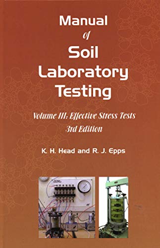 Stock image for Manual of Soil Laboratory Testing for sale by Better World Books Ltd