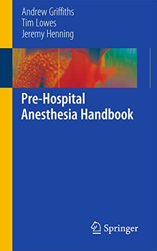 Beispielbild fr Pre-Hospital Anesthesia Handbook zum Verkauf von Anybook.com