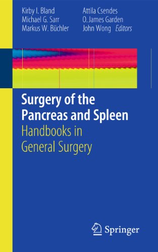 Beispielbild fr Surgery of the Pancreas and Spleen : Handbooks in General Surgery zum Verkauf von Buchpark