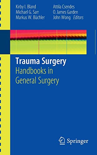 9781849963749: Trauma Surgery: Handbooks in General Surgery