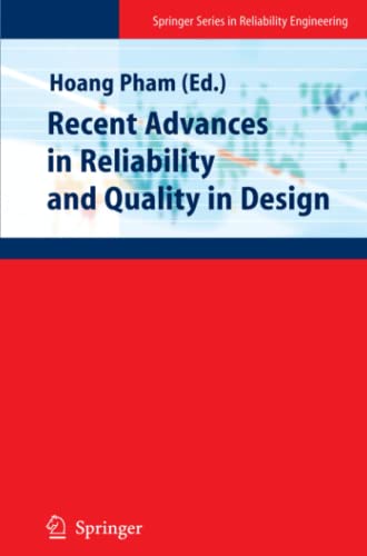 9781849967297: Recent Advances in Reliability and Quality in Design (Springer Series in Reliability Engineering)